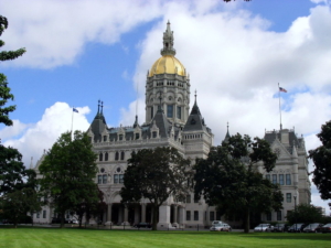 Connecticut Capitol building representing Connecticut Family and Medical Leave Act (CFMLA)